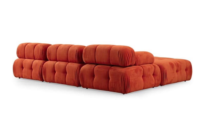 Reverto Modulsofa 3-seter - Rød - Møbler - Sofaer - Modulsofaer - Komplett modulsofa