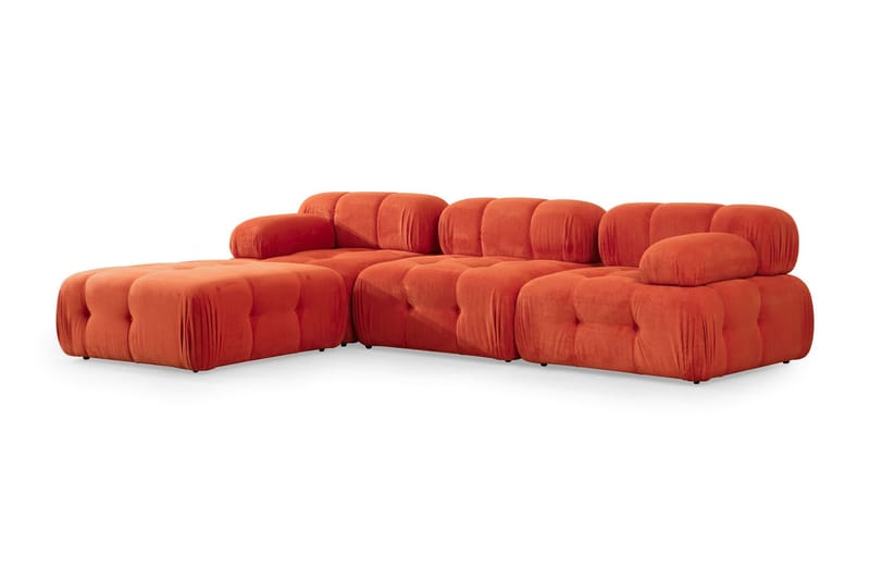 Reverto Modulsofa 3-seter - Rød - Møbler - Sofaer - Modulsofaer - Komplett modulsofa