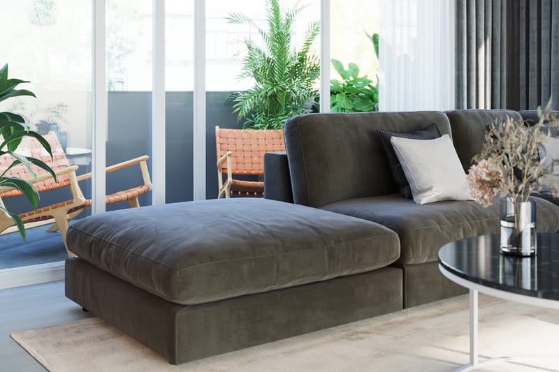 Arken Midtmodul 70 cm Fløyel - Møbler - Sofaer - Modulsofaer - Midtmodul