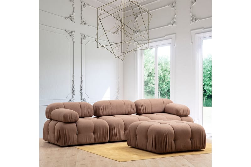 Bengul Midtmodul 95 cm - Brun - Møbler - Sofaer - Modulsofaer - Midtmodul