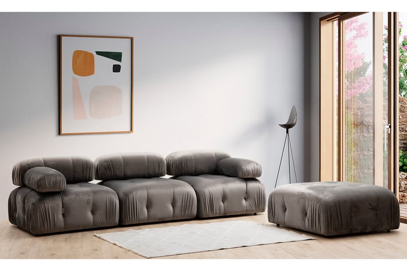 Bengul Midtmodul 95 cm - Grå - Møbler - Sofaer - Modulsofaer - Midtmodul