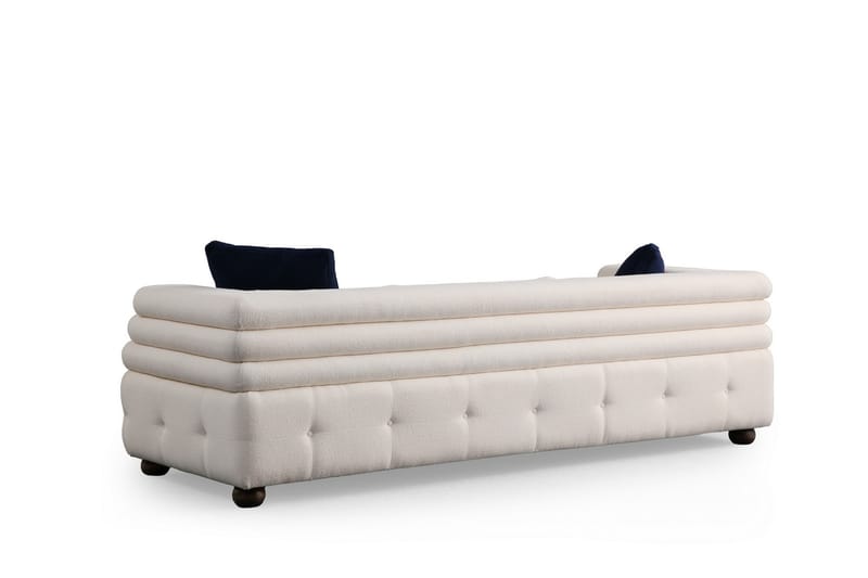 Namarta 3-seters Sofa - Hvit - Møbler - Sofaer - Sofa 3 seter