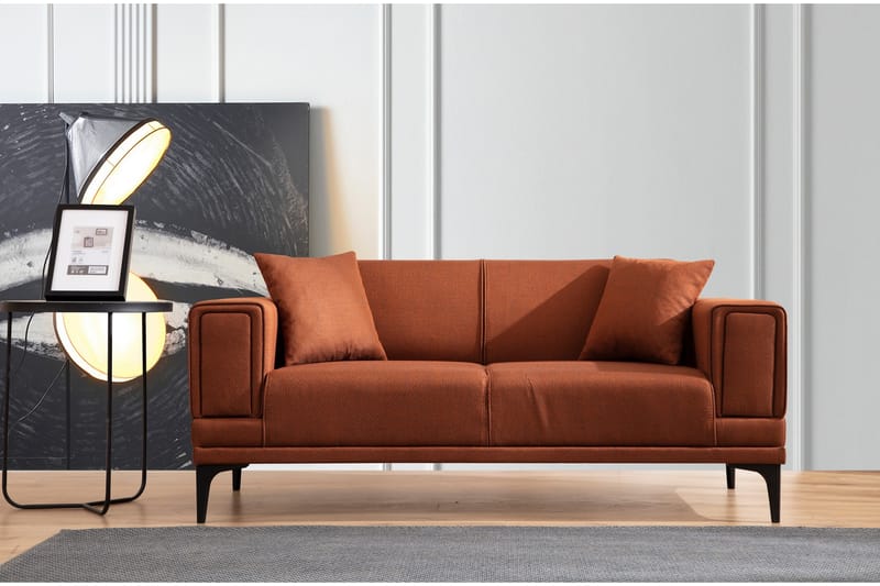 Naoko 3-seter Sofa - Rød - Møbler - Sofaer - 2 seter sofa