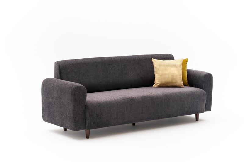 Noya 3-seters Sofa - Antrasitt - Møbler - Sofaer - Sofa 3 seter