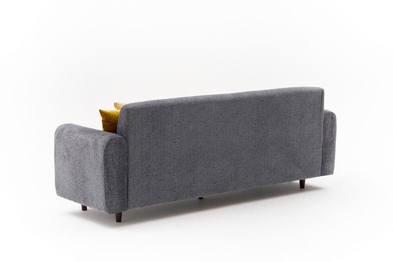 Noya 3-seters Sofa - Grå - Møbler - Sofaer - Sofa 3 seter