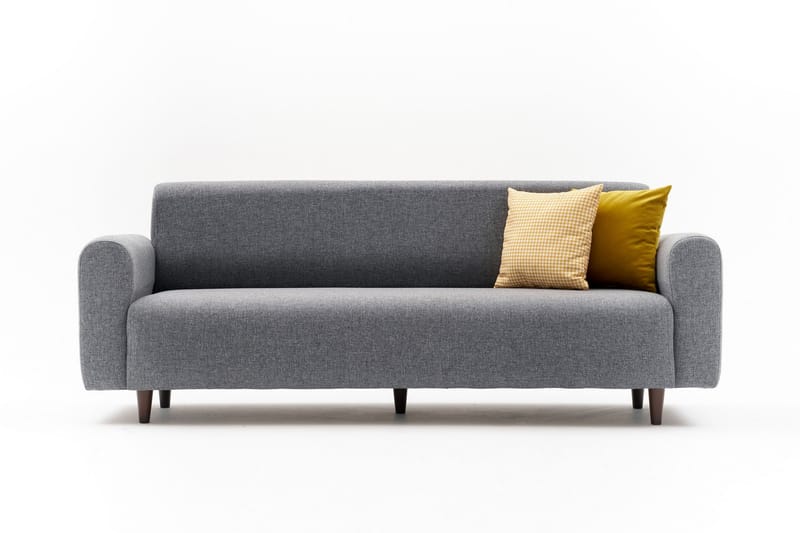 Noya 3-seters Sofa - Grå - Møbler - Sofaer - Sofa 3 seter