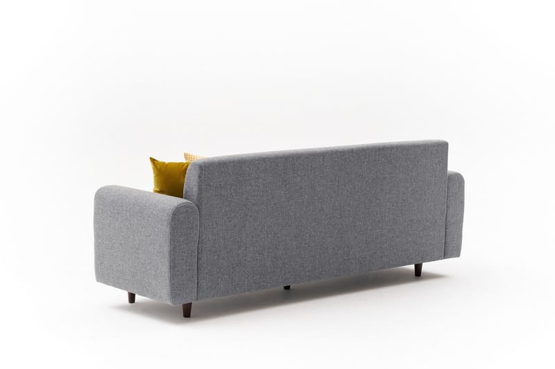 Noya 3-seters Sofa - Grå - Møbler - Sofaer - Sofa 3 seter