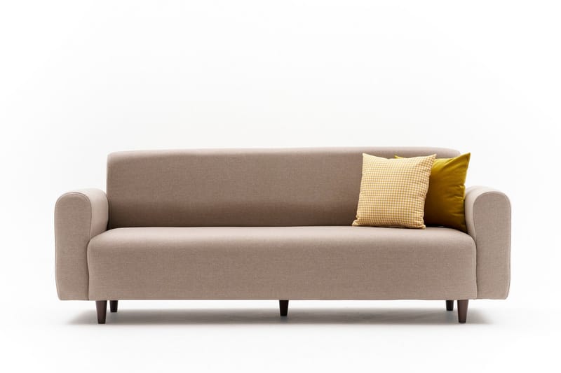 Noya 3-seters Sofa - Krem - Møbler - Sofaer - Sofa 3 seter