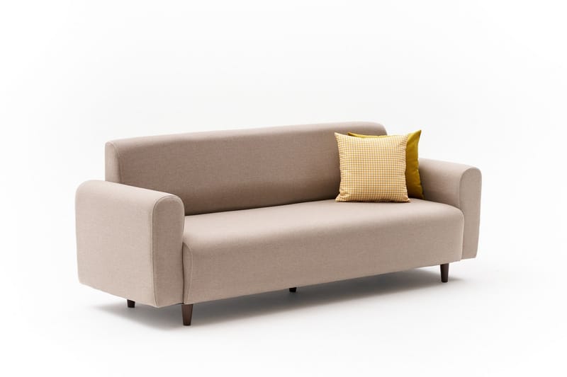 Noya 3-seters Sofa - Krem - Møbler - Sofaer - Sofa 3 seter