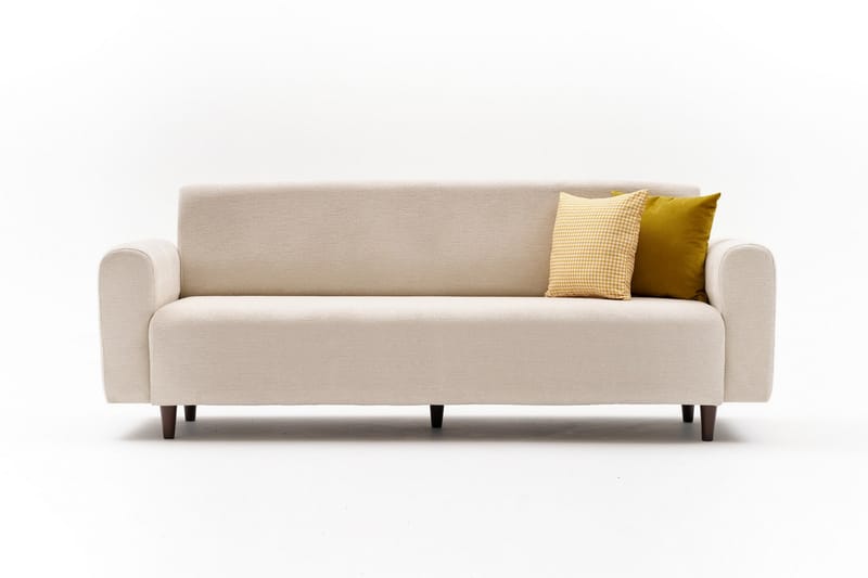 Noya 3-seters Sofa - Krem - Møbler - Sofaer - Sofa 3 seter