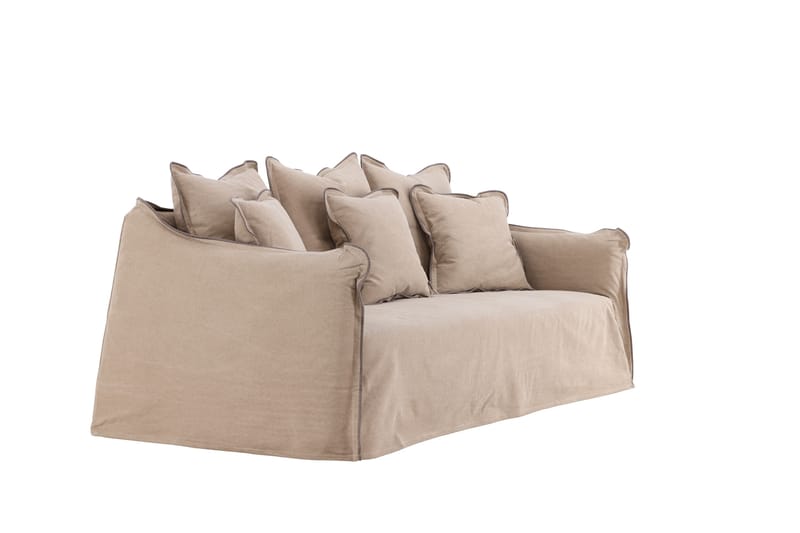 Oskarshamn Sofa 3-seter - Brun - Møbler - Sofaer - Sofa 3 seter