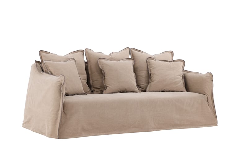 Oskarshamn Sofa 3-seter - Brun - Møbler - Sofaer - Sofa 3 seter