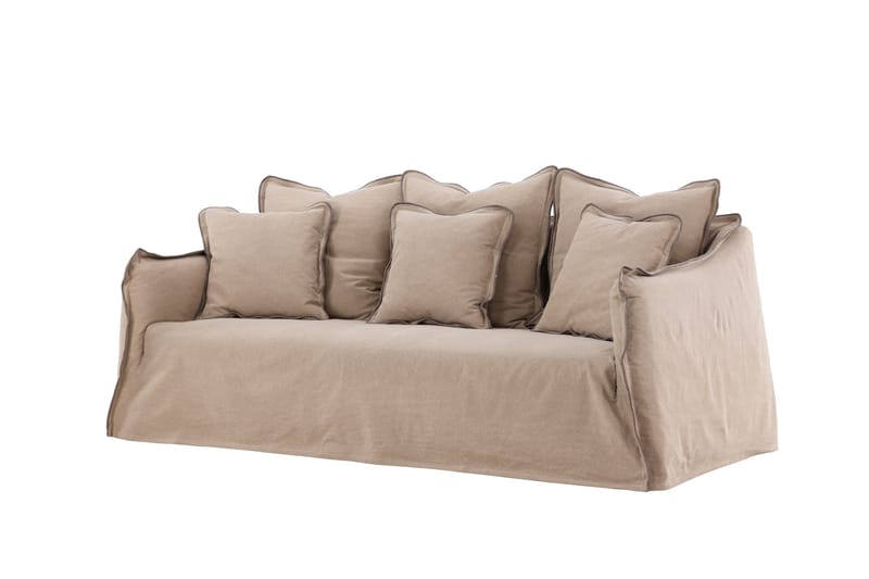 Oskarshamn Sofa 3-seter - Brun - Møbler - Sofaer - Sofa 3 seter