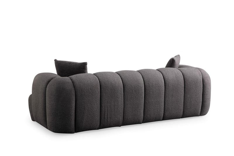 Puffin 3-seters Sofa - Antrasitt - Møbler - Sofaer - Sofa 3 seter