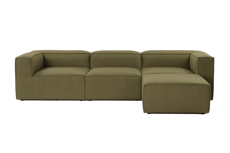 Redlands Sofa med Sjeselong 3-seter - Grønn - Møbler - Sofaer - Sofa med sjeselong