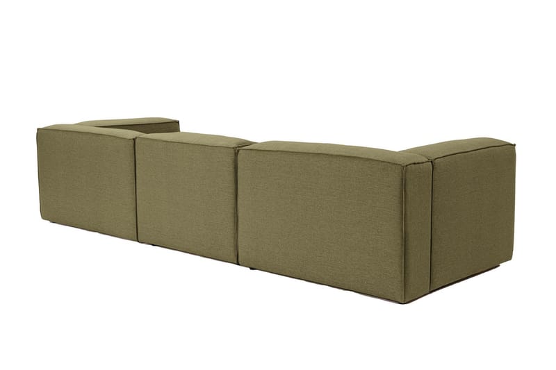 Redlands Sofa med Sjeselong 3-seter - Grønn - Møbler - Sofaer - Sofa med sjeselong