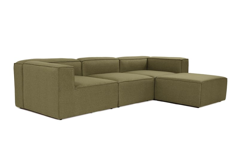 Redlands Sofa med Sjeselong 3-seter - Grønn - Møbler - Sofaer - Sofa med sjeselong