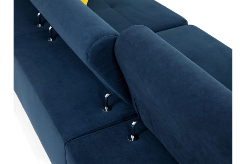 Reginia Sofa med Divan 3-seter - Grå - Møbler - Sofaer - Sofa med sjeselong