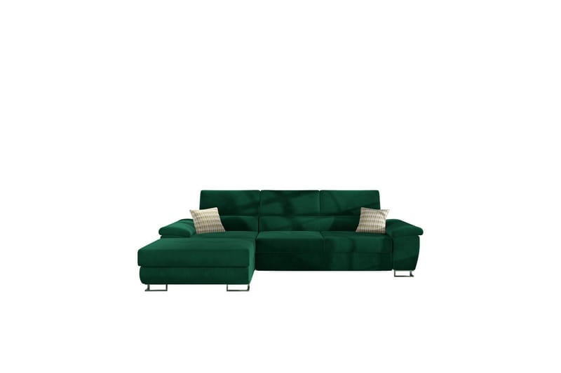 Reginia Sofa med Divan 3-seter - Grønn - Møbler - Sofaer - Sofa med sjeselong