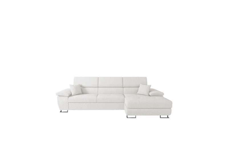 Reginia Sofa med Divan 3-seter - Hvit - Møbler - Sofaer - Sofa med sjeselong