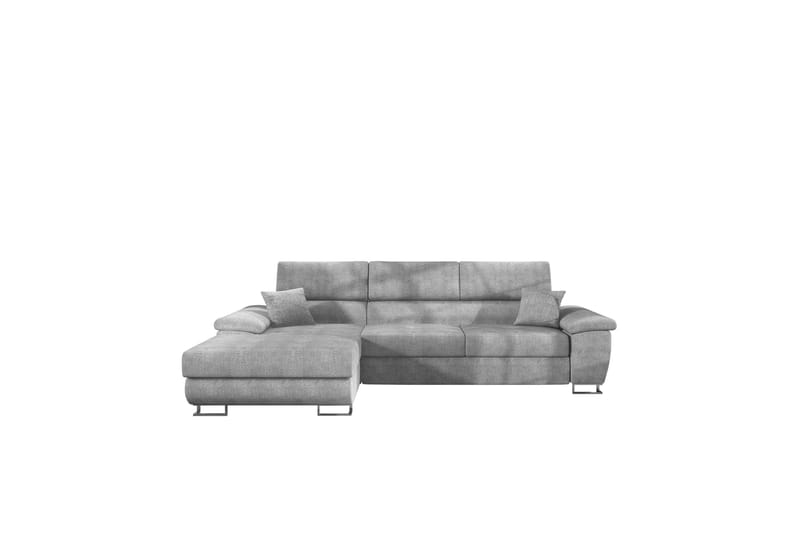 Reginia Sofa med Divan 3-seter - Lys grå - Møbler - Sofaer - Sofa med sjeselong