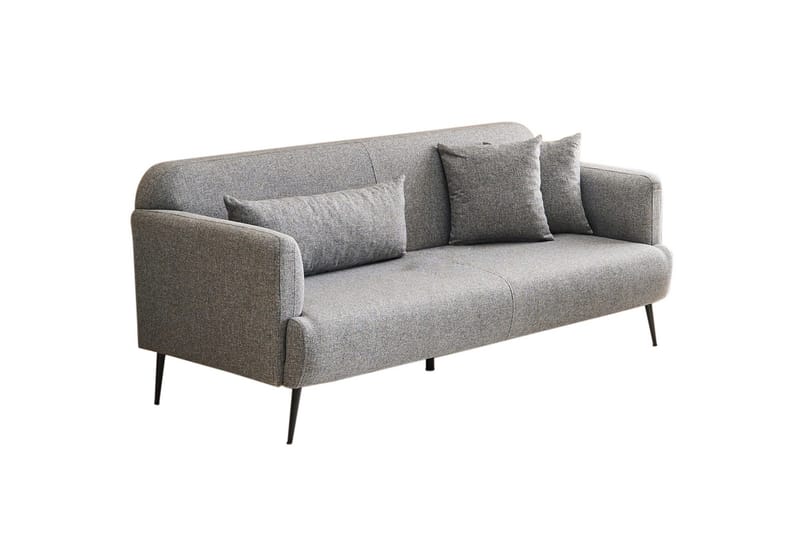 Revos 3-seters Sofa - Grå - Møbler - Sofaer - Sofa 3 seter