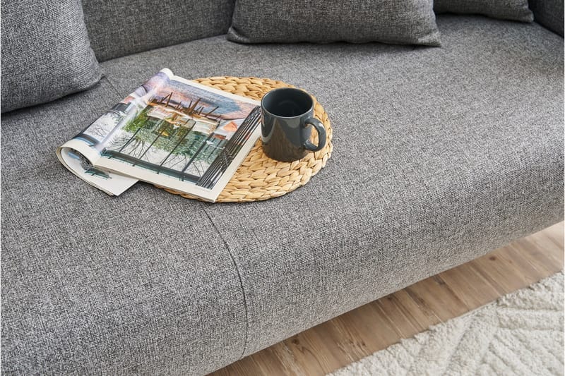 Revos 3-seters Sofa - Grå - Møbler - Sofaer - Sofa 3 seter