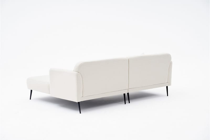 Revos 4-seters Sofa med Divan - Krem - Møbler - Sofaer - Sofa med sjeselong