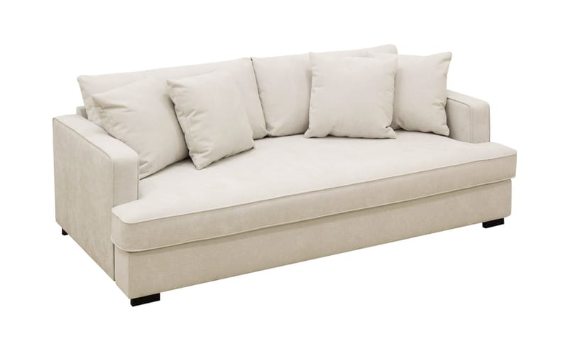 Rossi Dybde 3-seter Sofa Hel pute - Lys Beige - Møbler - Sofaer - Sofa 3 seter