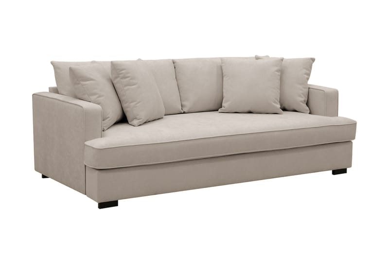 Rossi Dybde 3-seter Sofa Hel pute - Lys Brun - Møbler - Sofaer - Sofa 3 seter