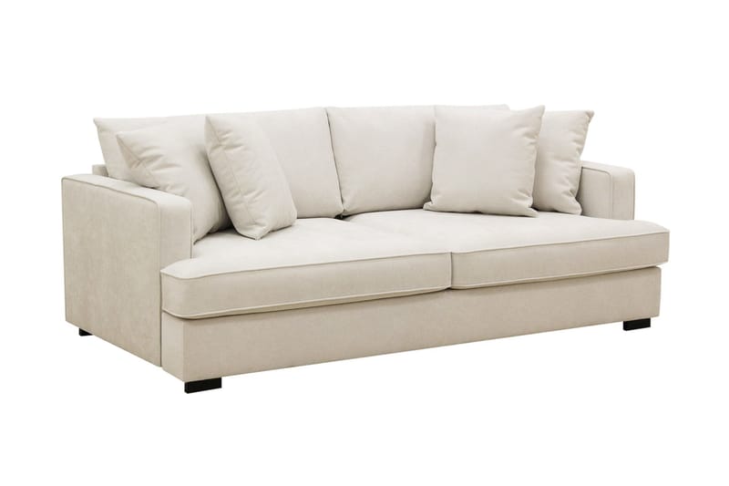 Rossi Dybde 3-seter Sofa - Lys Beige - Møbler - Sofaer - Sofa 3 seter