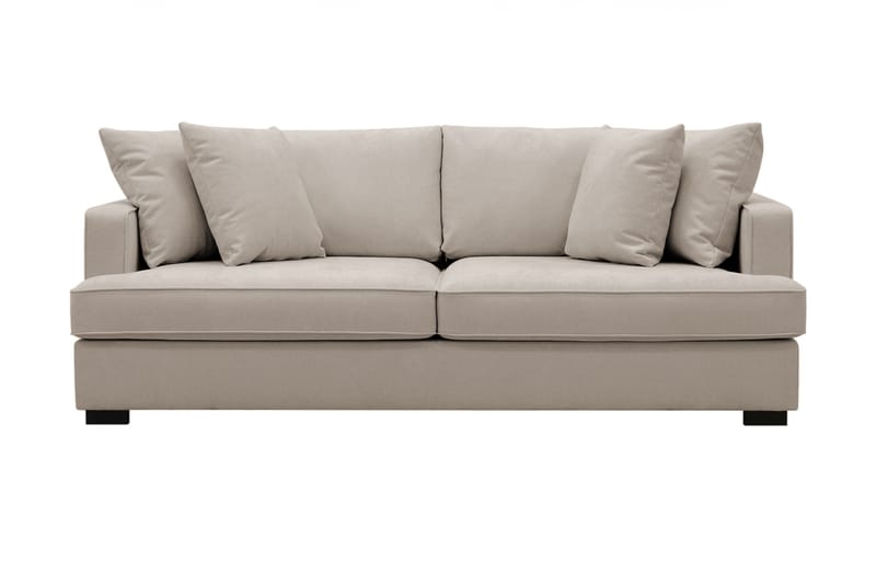 Rossi Dybde 3-seter Sofa - Lys Brun - Møbler - Sofaer - Sofa 3 seter