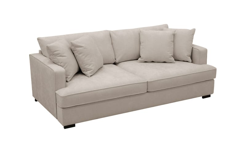 Rossi Dybde 3-seter Sofa - Lys Brun - Møbler - Sofaer - Sofa 3 seter