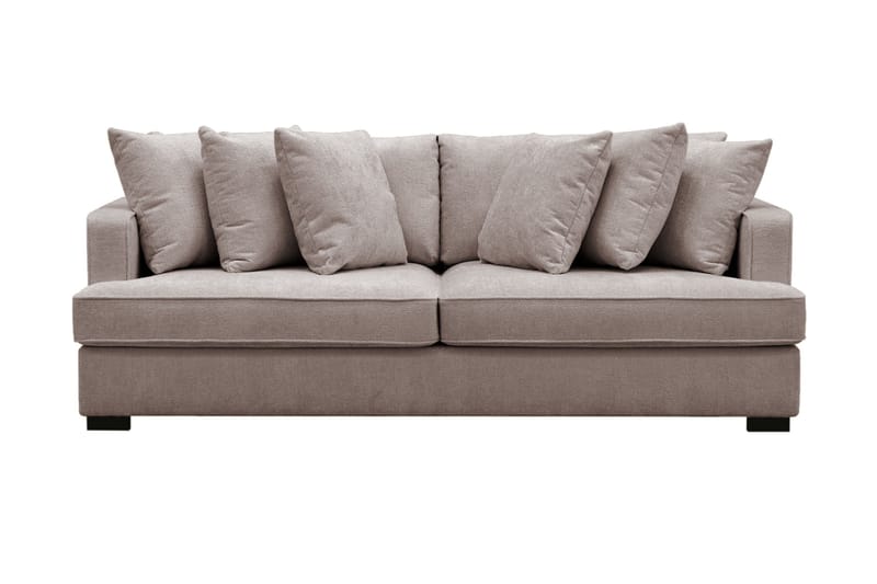 Rossita Dybde 4-seter Sofa - Grå - Møbler - Sofaer - 4 seter sofa