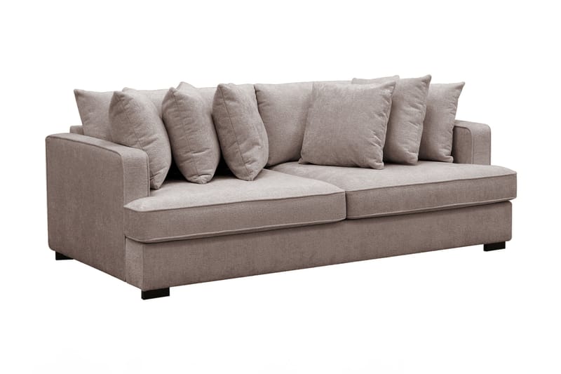 Rossita Dybde 4-seter Sofa - Grå - Møbler - Sofaer - 4 seter sofa