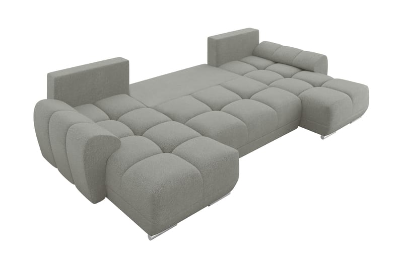 Simerly Sofa Dobbeldivan 4-seter - Mørk grå - Møbler - Sofaer - U-sofa