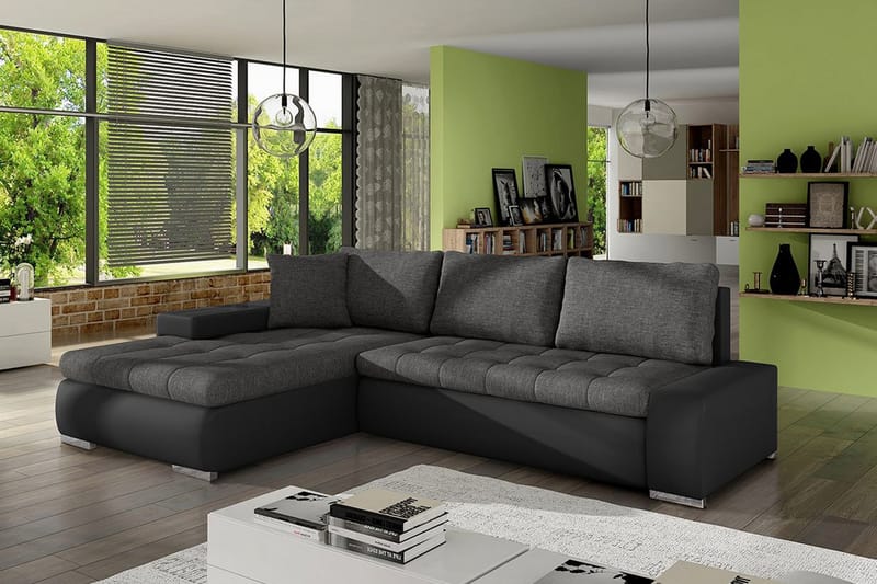 Cerys Divansovesofa 265x185x85 cm - Møbler - Sofaer - Skinnsofaer