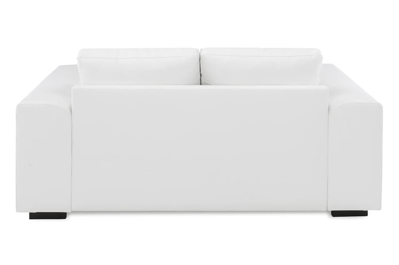 Link 2-seters Sofa Kunstlær - Hvit - Møbler - Sofaer - Skinnsofaer