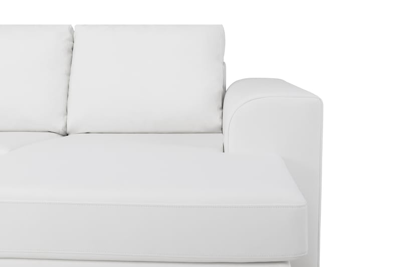 Link U-sofa XXL med Divan Høyre - Hvit - Møbler - Sofaer - Skinnsofaer