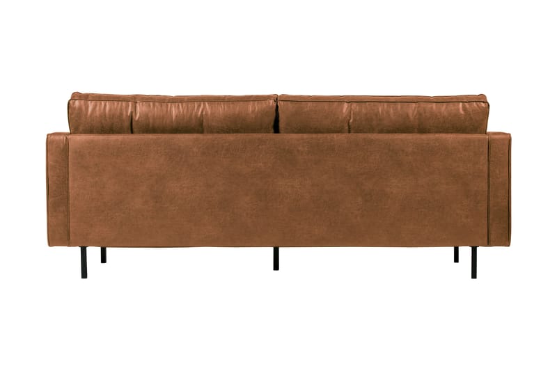 Teton 2,5-seters Sofa - Brun - Møbler - Sofaer - Skinnsofaer