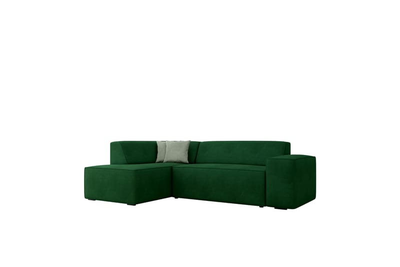 Slucajno Sofa med Sjeselong 3-seter - Grønn - Møbler - Sofaer - Sofa med sjeselong