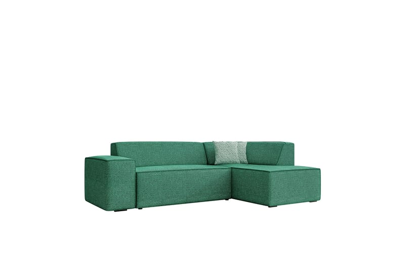 Slucajno Sofa med Sjeselong 3-seter - Grønn - Møbler - Sofaer - Sofa med sjeselong