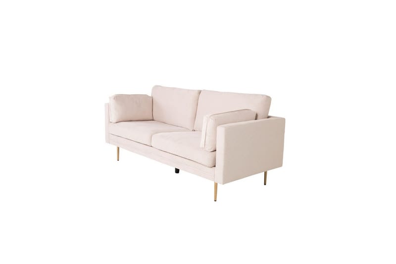 Sofa 3-seters Boom Lysrosa - Lysrosa - Møbler - Sofaer - Sofa 3 seter