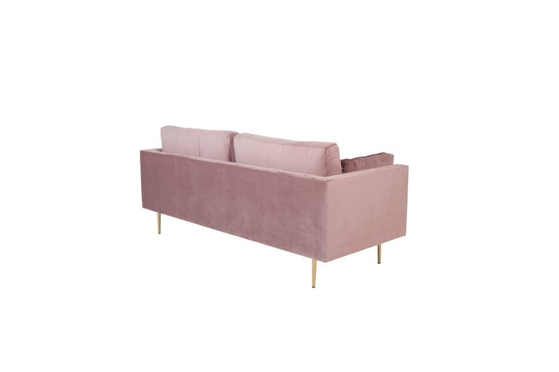 Sofa 3-seters Boom Rosa - Rosa - Møbler - Sofaer - Sofa 3 seter