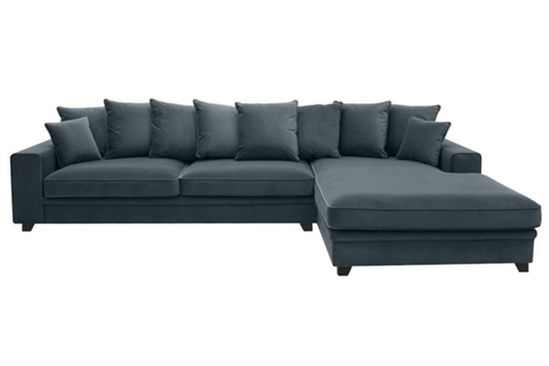 Cricklade 3-seter Sofa Høyre - Mørkegrå - Møbler - Sofaer - Sofa med sjeselong - 3 seters sofa med divan