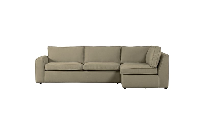 Freek Sofa med Sjeselong 3-seter - Lysegrønn - Møbler - Sofaer - Sofa med sjeselong - 3 seters sofa med divan