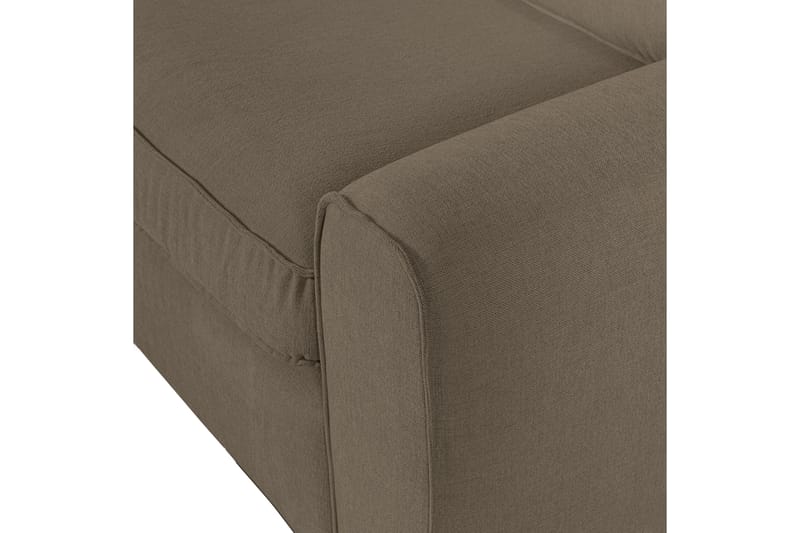 Freek Sofa med Sjeselong 3-seter - Mørk Sand - Møbler - Sofaer - Sofa med sjeselong - 3 seters sofa med divan