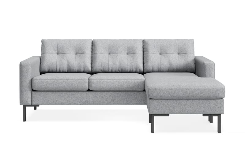 Frillestad 3-seters Divansofa Høyre - Grå - Møbler - Sofaer - Sofa med sjeselong - 3 seters sofa med divan