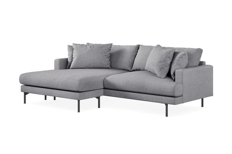 Menard 3-seters Divansofa - Grå - Møbler - Sofaer - Sofa med sjeselong - 3 seters sofa med divan