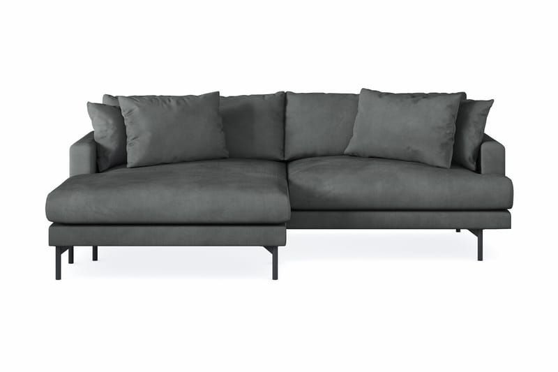 Menard 3-seters Divansofa - Grå - Møbler - Sofaer - Sofa med sjeselong - 3 seters sofa med divan